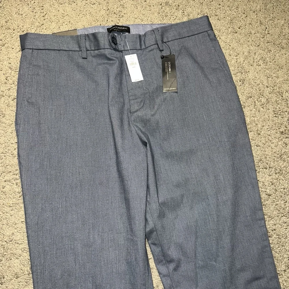 Banana Republic‎ Grayson 35x30 Slim Tapered Fit Dress Pants Upscale Work Office